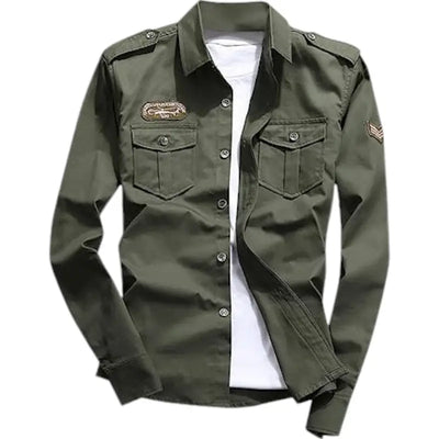 Military Jacket Shirt