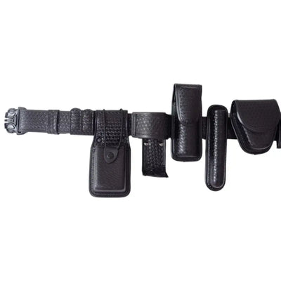 Military tactical belt with pouches