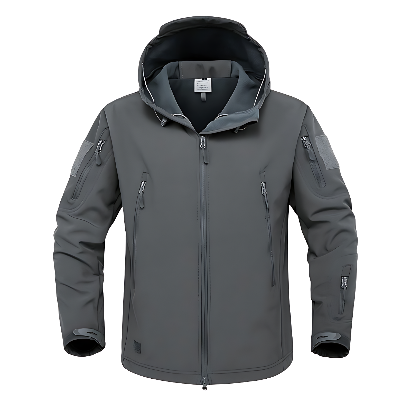 Military waterproof jacket with fleece lining