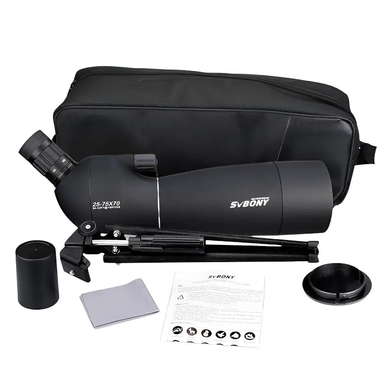 Spotting scope with tripod