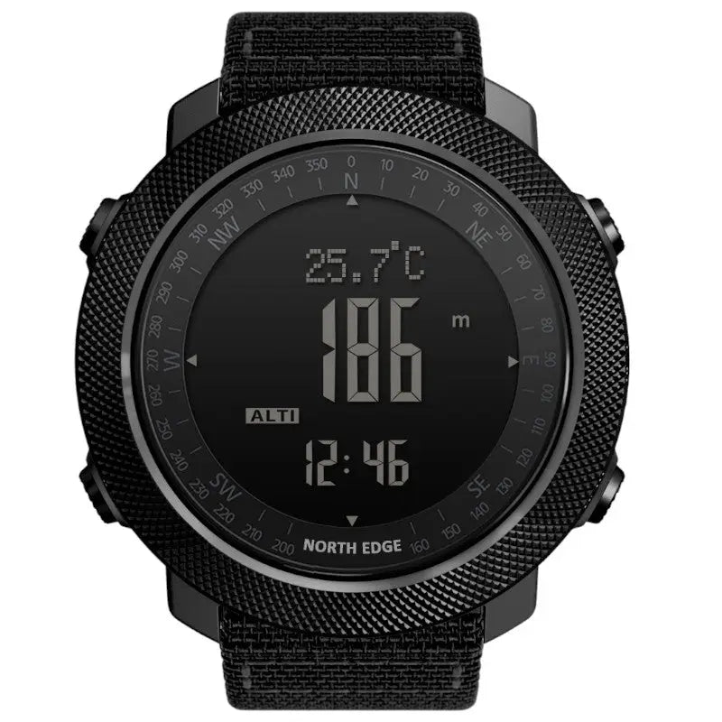 Altimeter barometer compass watch
