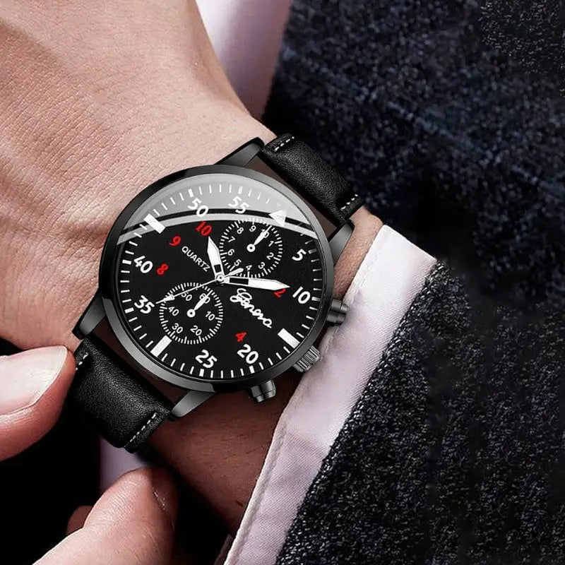 Military aviator watch