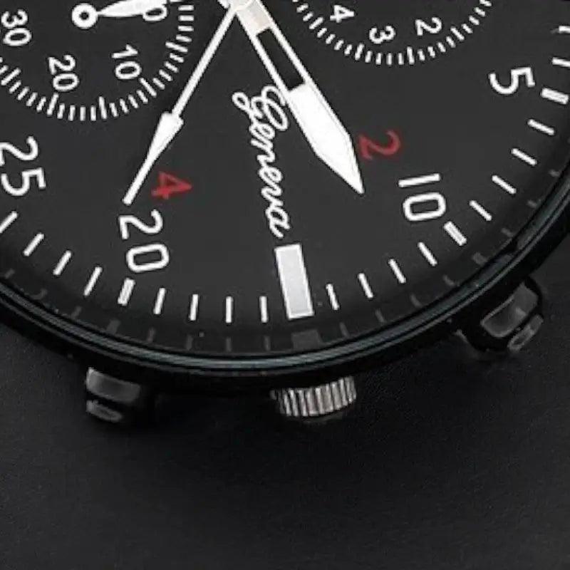 Military aviator watch