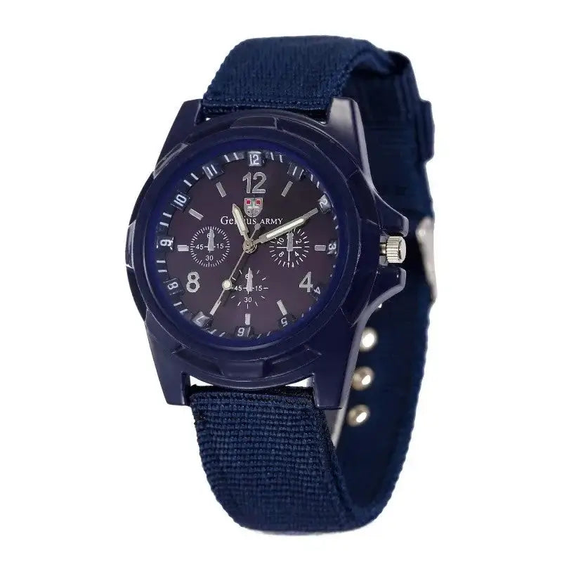 Nylon strap watch