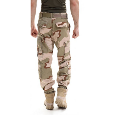multi pocket cotton camouflage pants