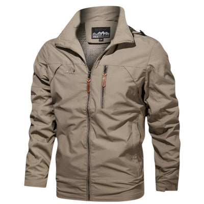 Outdoor military waterproof jacket