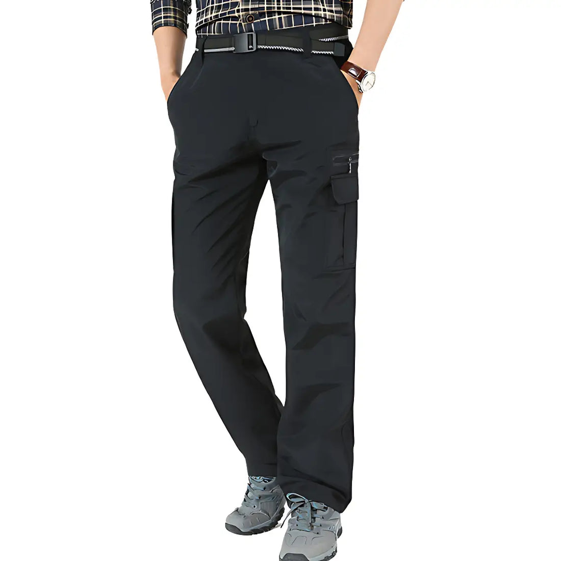 Fleece lined cargo pants