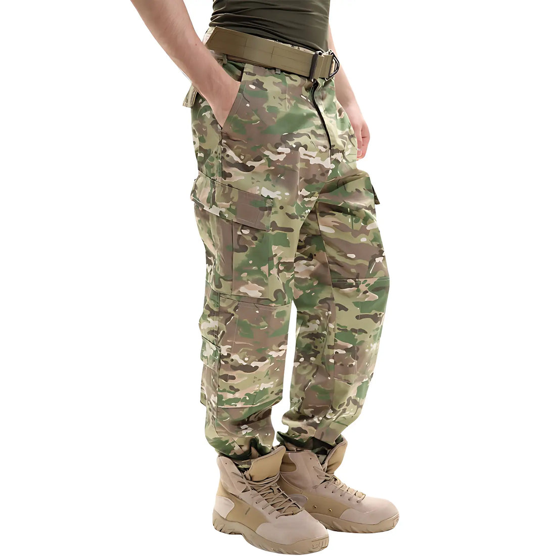 Black tactical pants