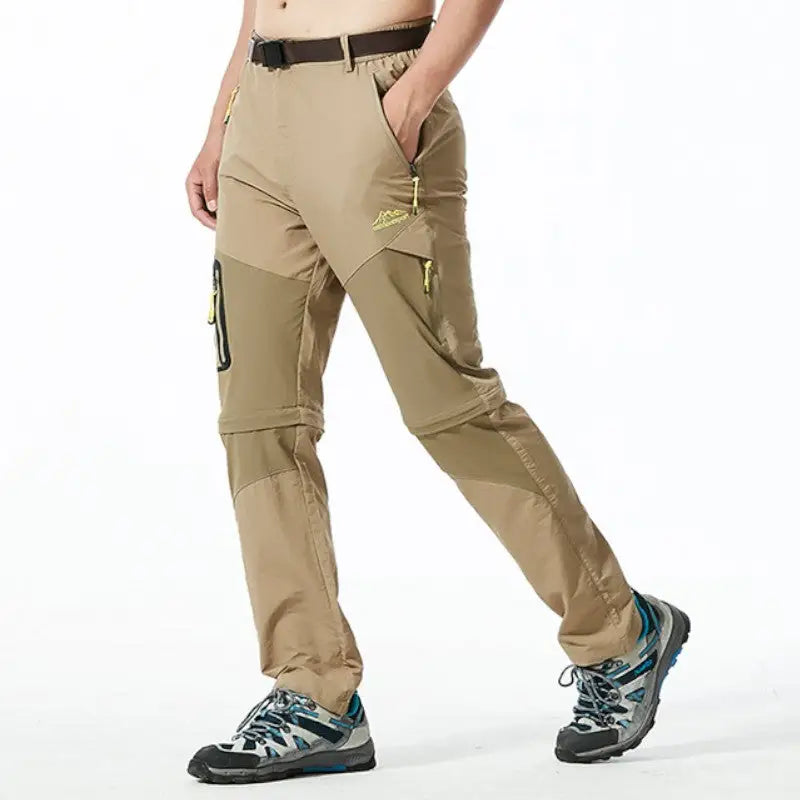 Mens zip off pants