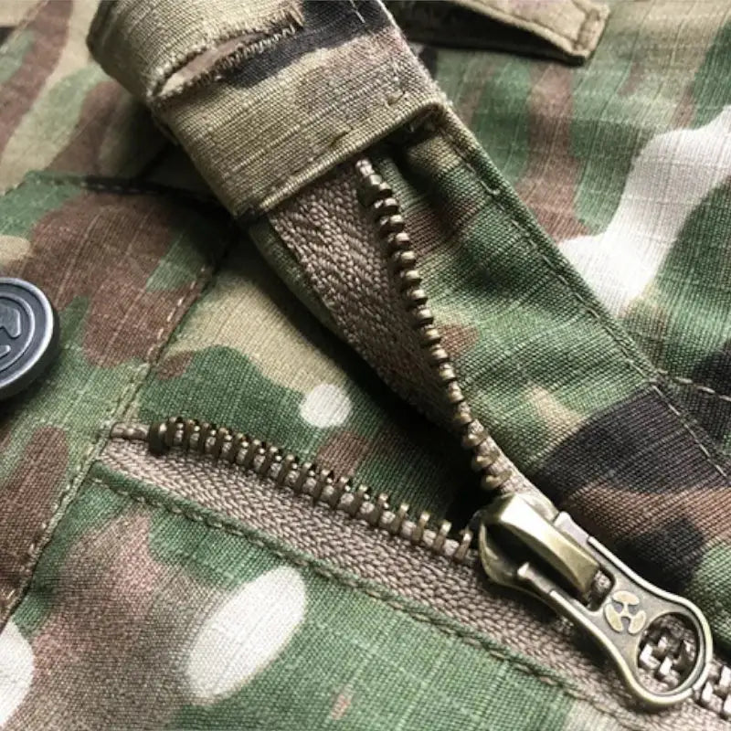 Mens cuffed cargo pants