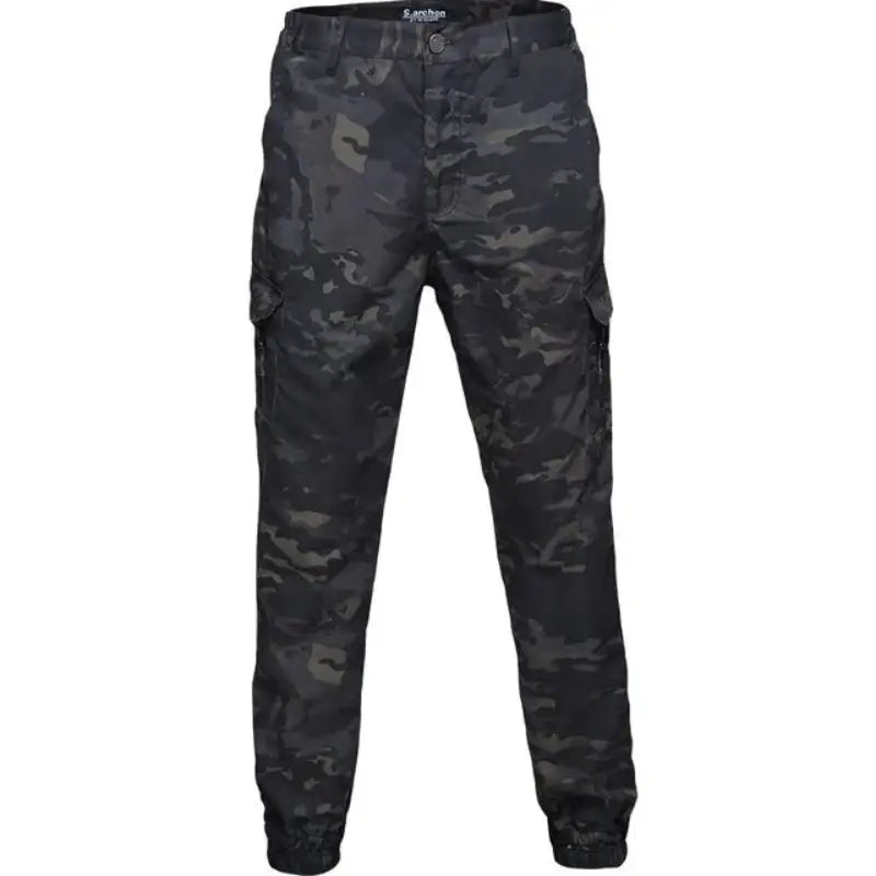 Mens cuffed cargo pants