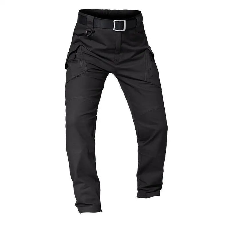 Black tactical cargo pants