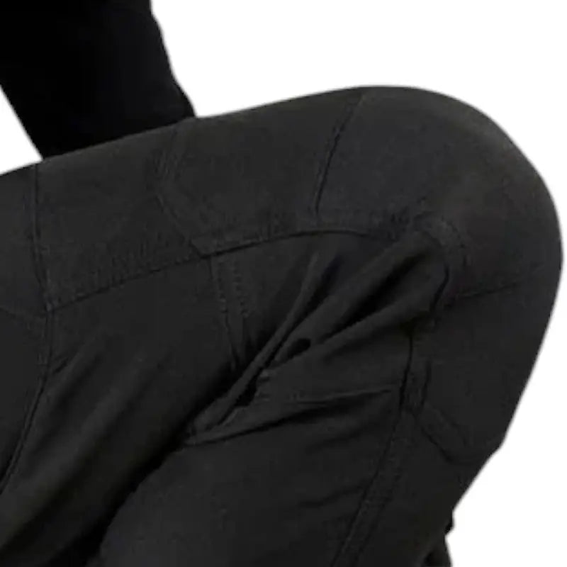 Black tactical cargo pants