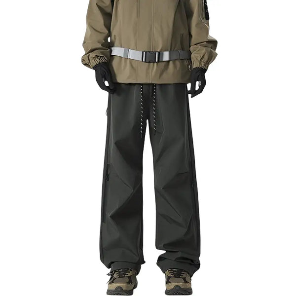 Wide leg hiking pants