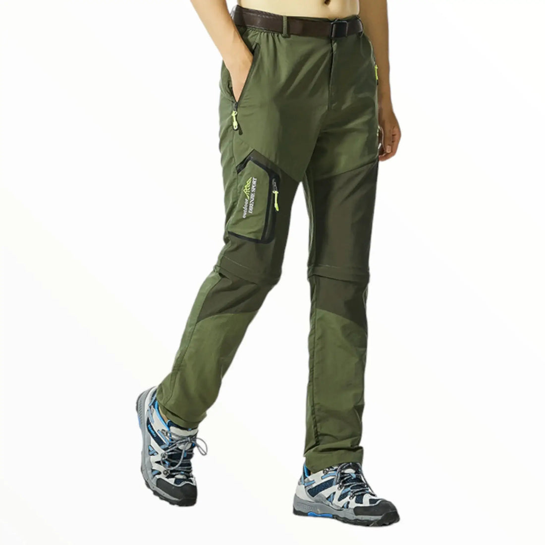 Zip off hunting pants
