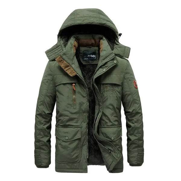 Hooded parka