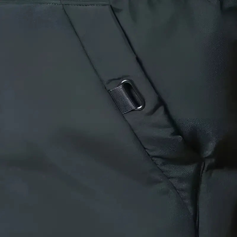Mens long puffer jacket
