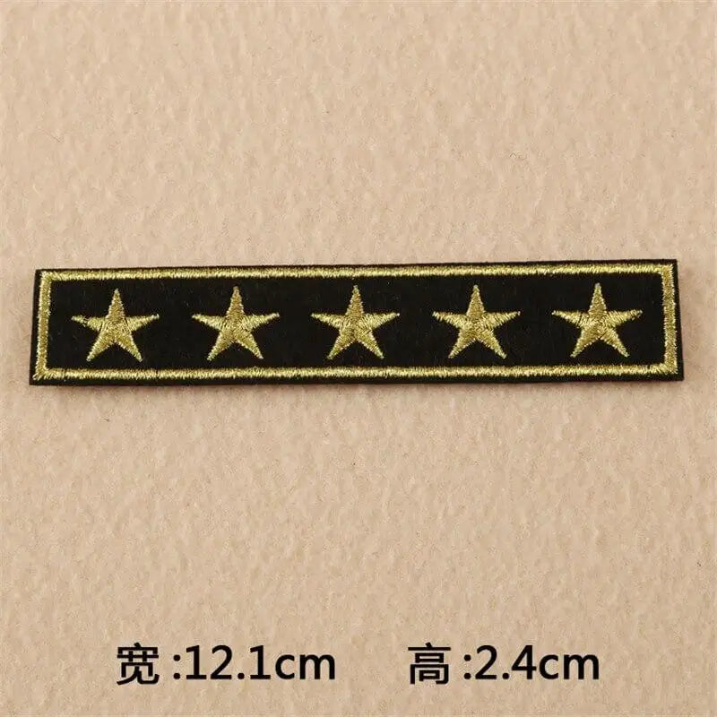 Military rank patch