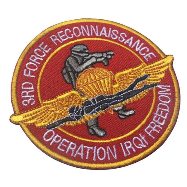 Embroidered velcro patch