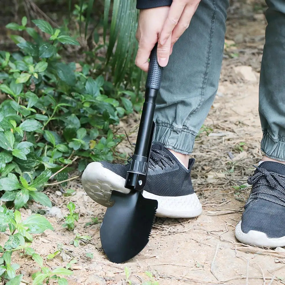 Mini folding shovel