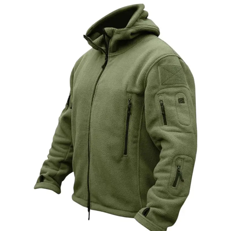 Military fleece jacket