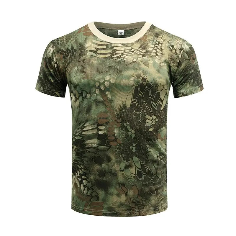 Camo workout shirt
