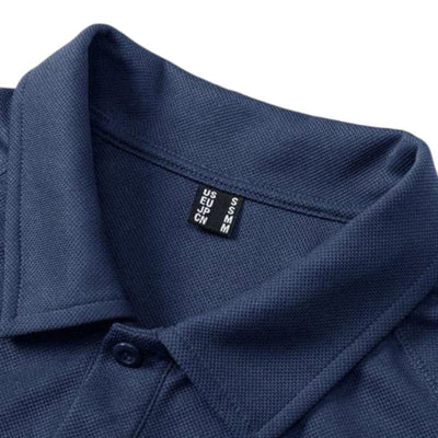 Polo shirt with velcro patch