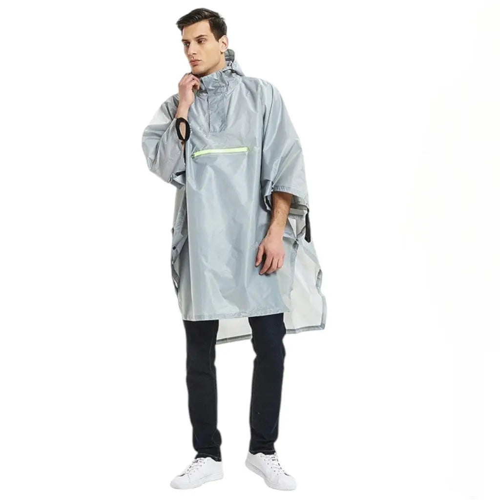 Cycling rain poncho