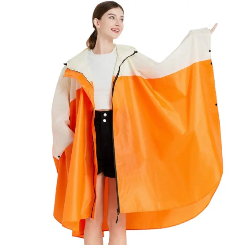Waterproof rain poncho