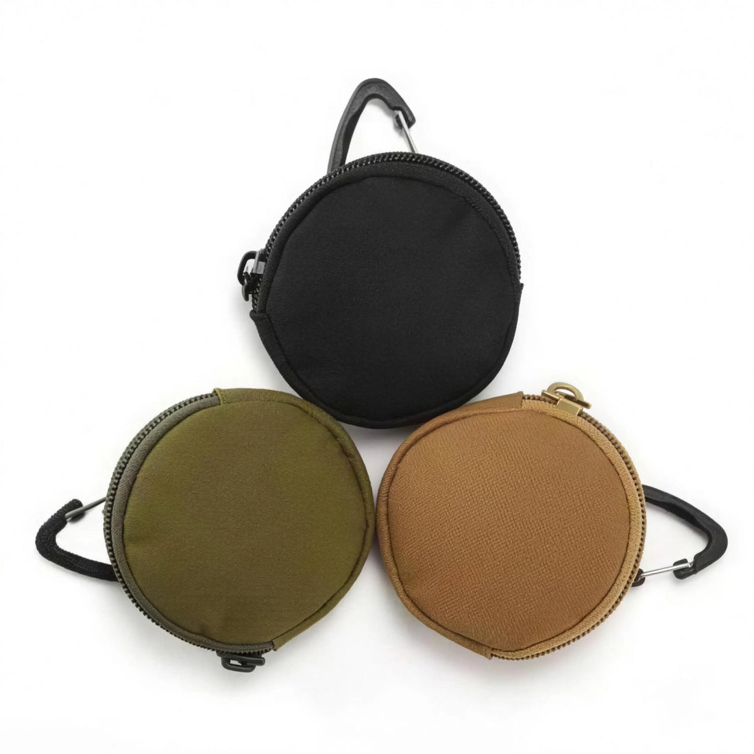 Coin pouch keyring