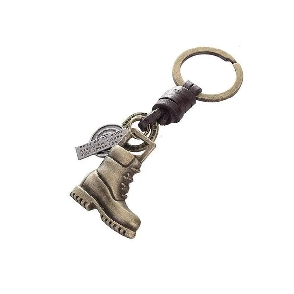 Metal keychain