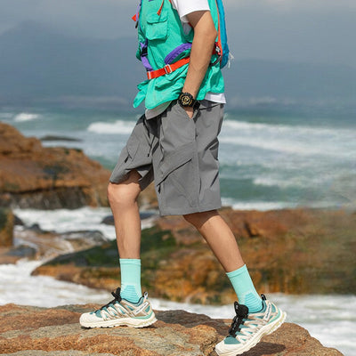 Premium trekking hiking cargo shorts