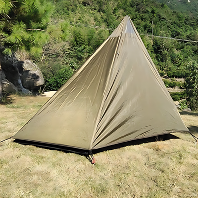 Pyramid camping tent
