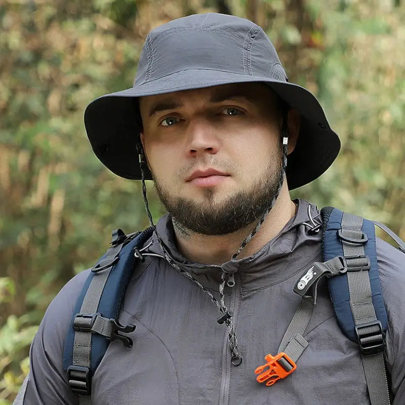 Quick dry bush hat