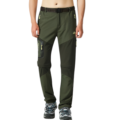 Quick dry detachable hiking pants