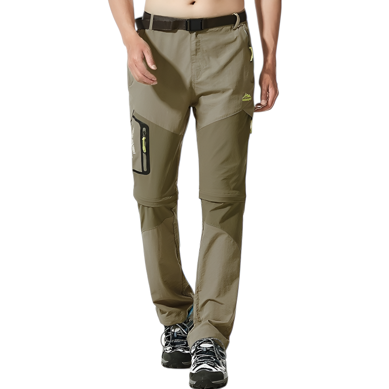 Quick dry detachable hiking pants
