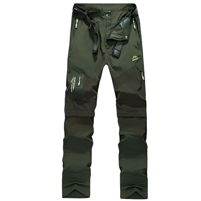Quick dry detachable hiking pants