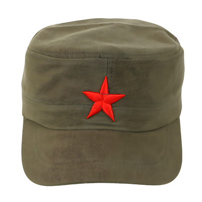 Red star military cap