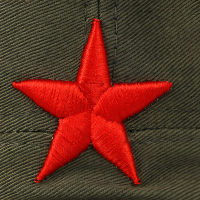 Red star military cap