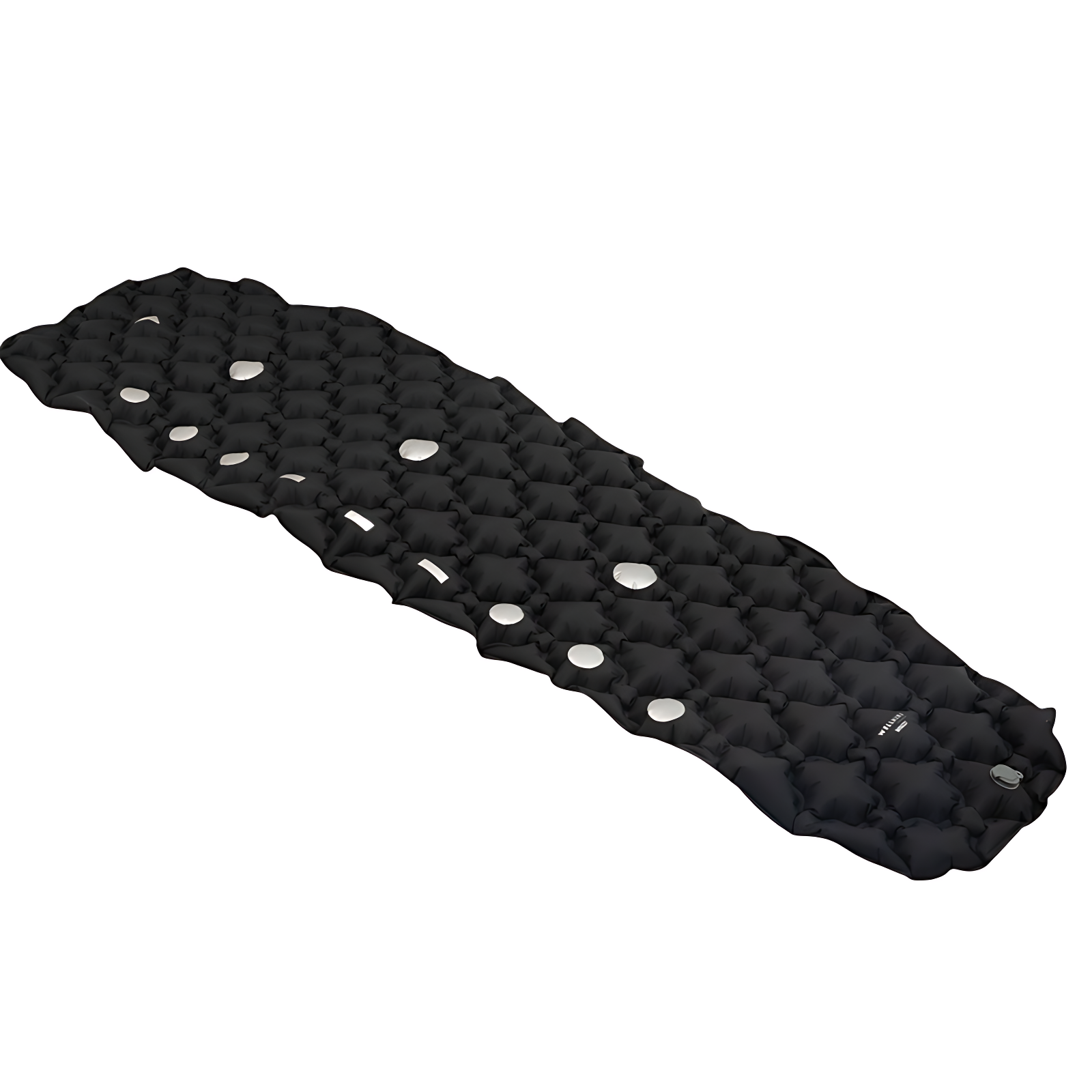 Reflective sleeping mat inflatable