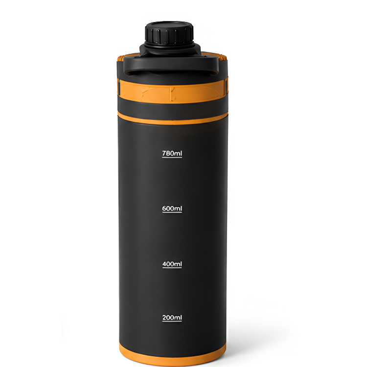 Press water filter bottle