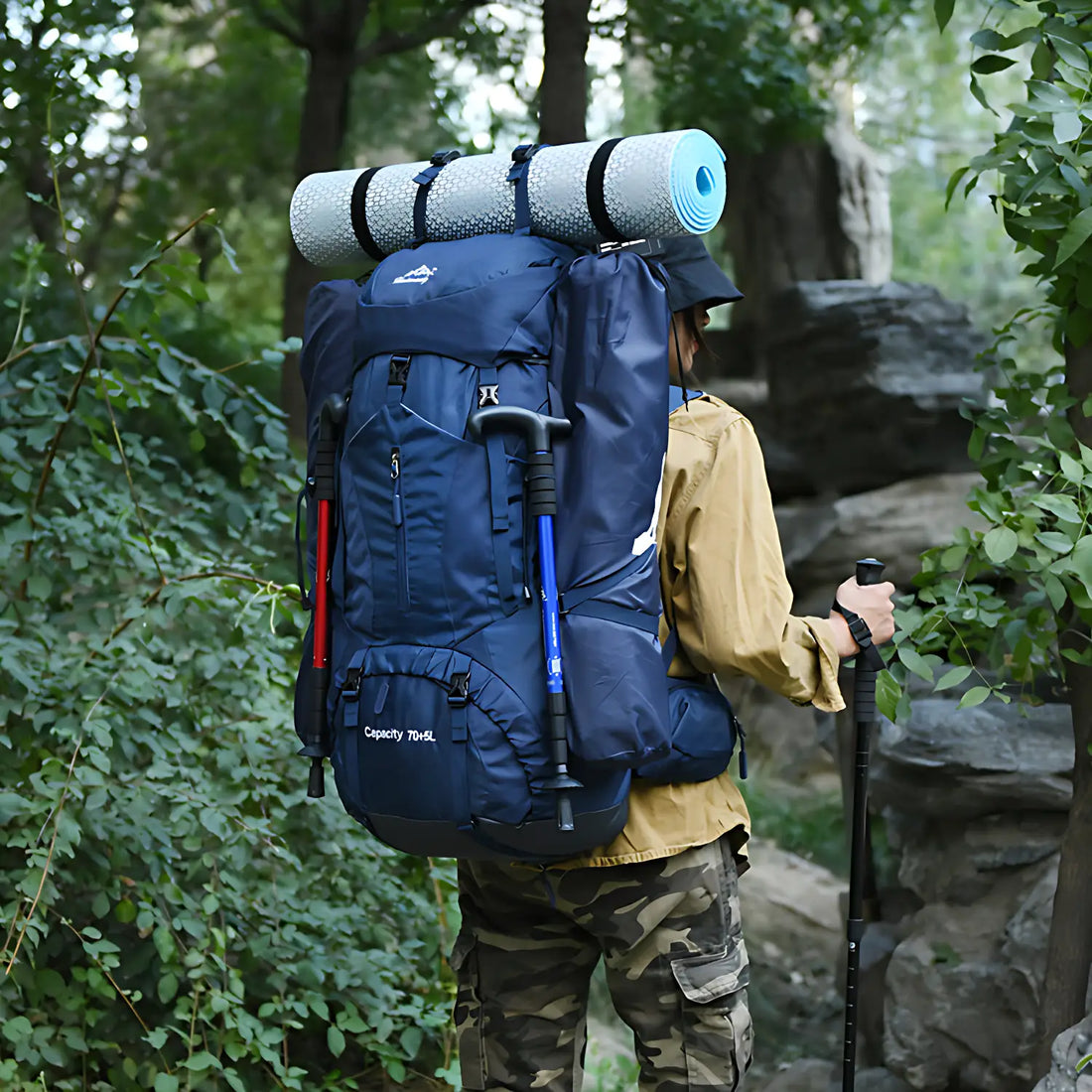 Camping rucksack