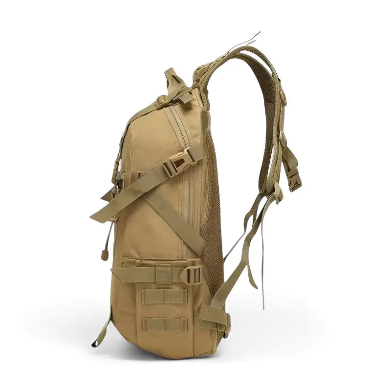 Water resistant tactical backpack