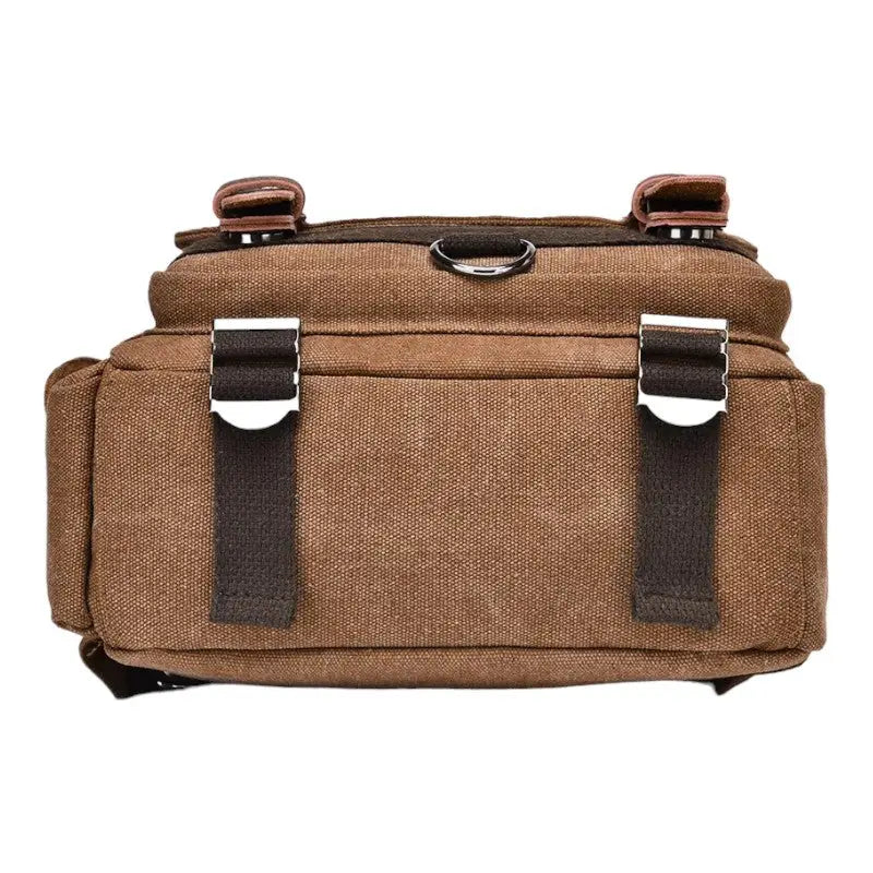 Canvas crossbody bag