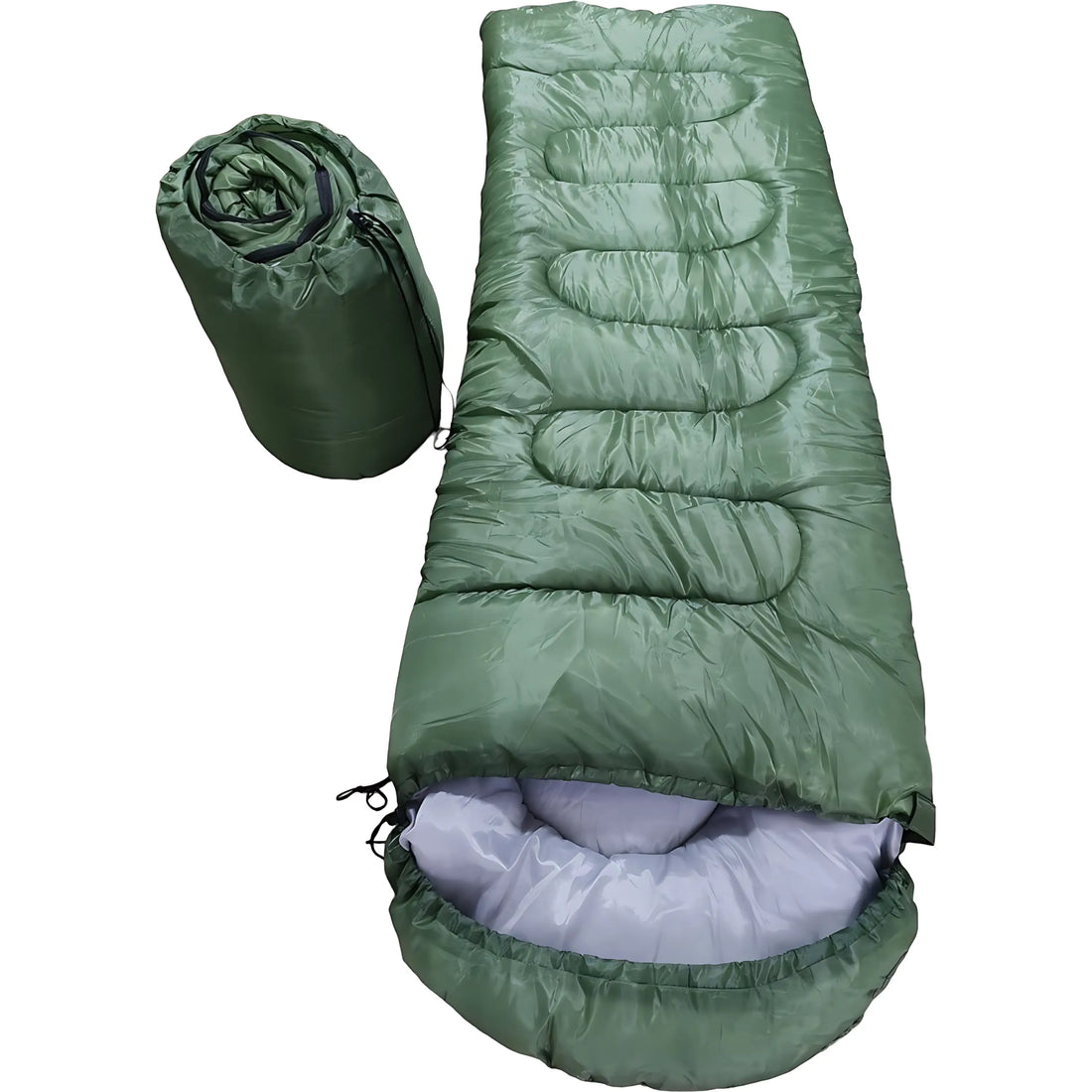 Winter camping sleeping bag