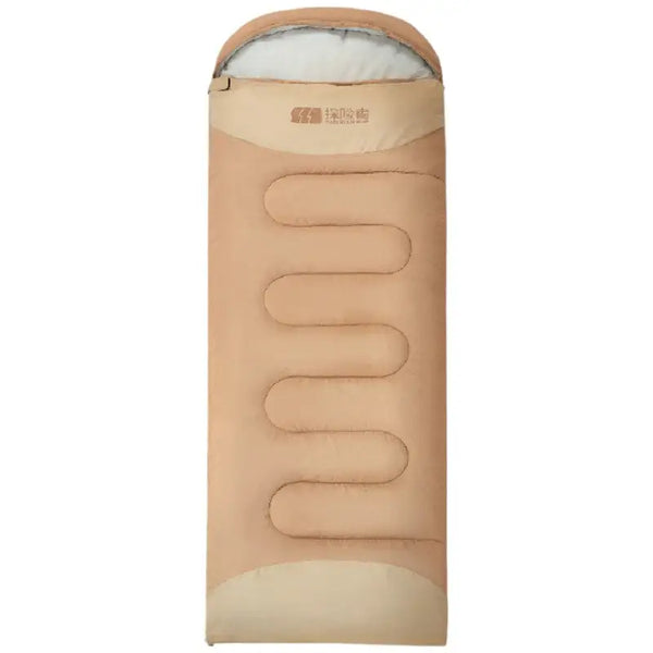 Sleeping bag for camping in winter