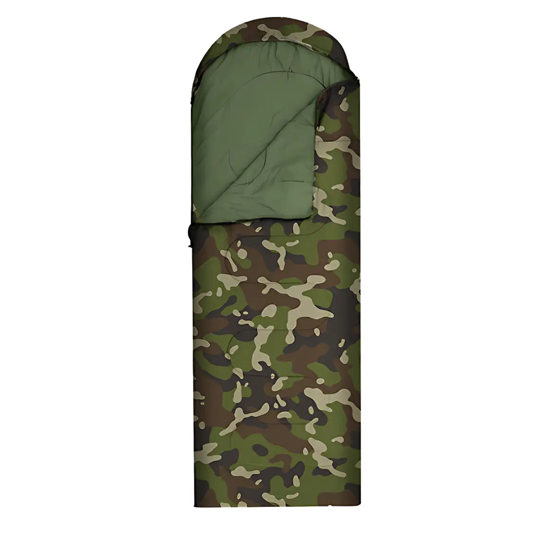 Camo sleeping bag