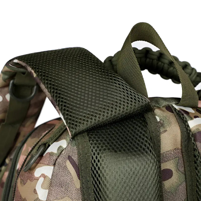 Laser cut molle backpack