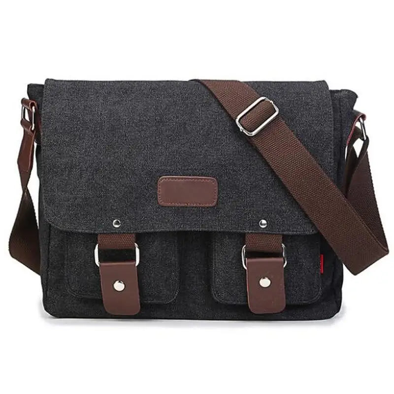 Canvas satchel bag