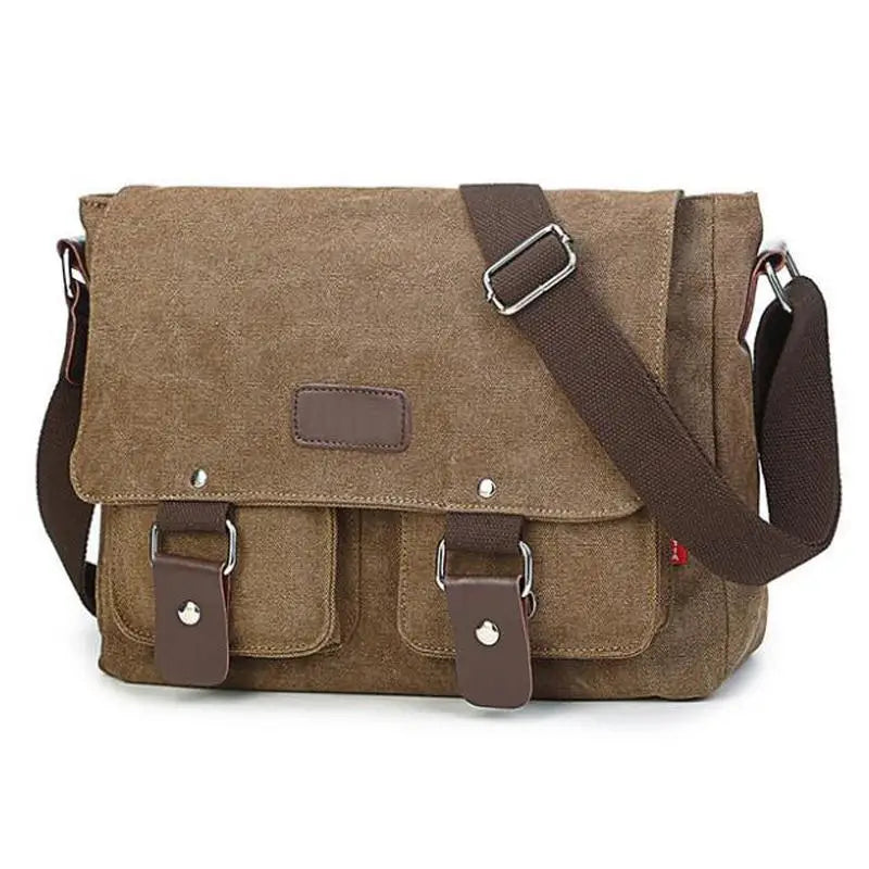 Canvas satchel bag